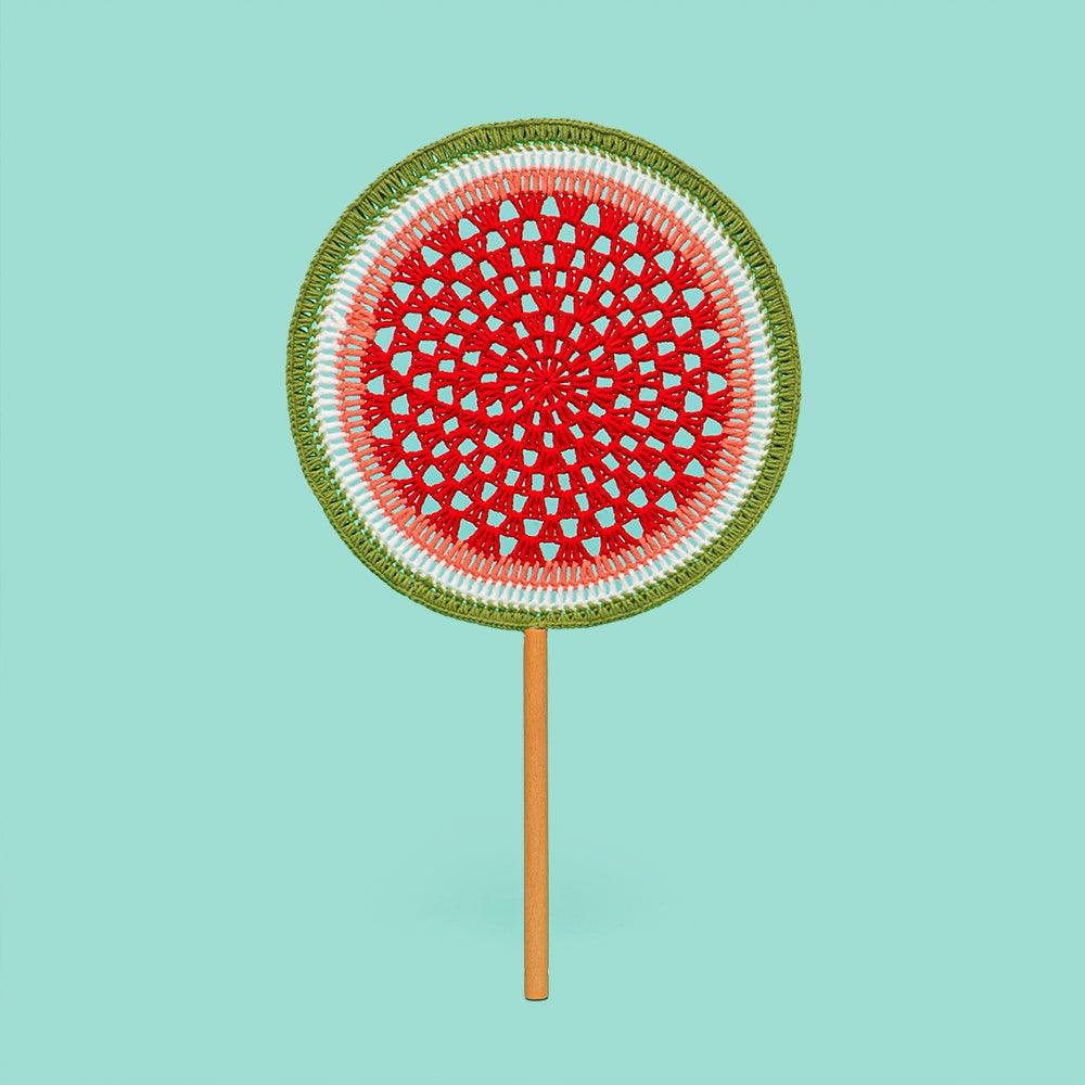 Watermelon Fan Crochet Kit - Image 4