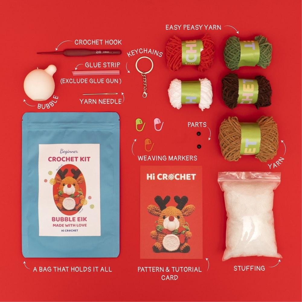 Press Bubble Animals Crochet Kit - Image 48