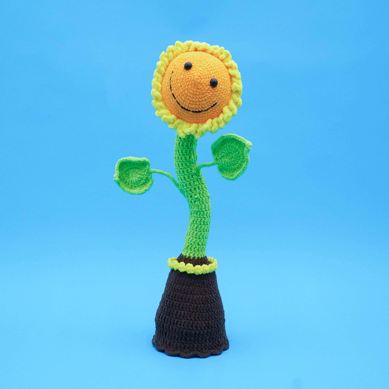 Smart Sunflower Can Sing and Dance Cute Crochet Kit - Image 2