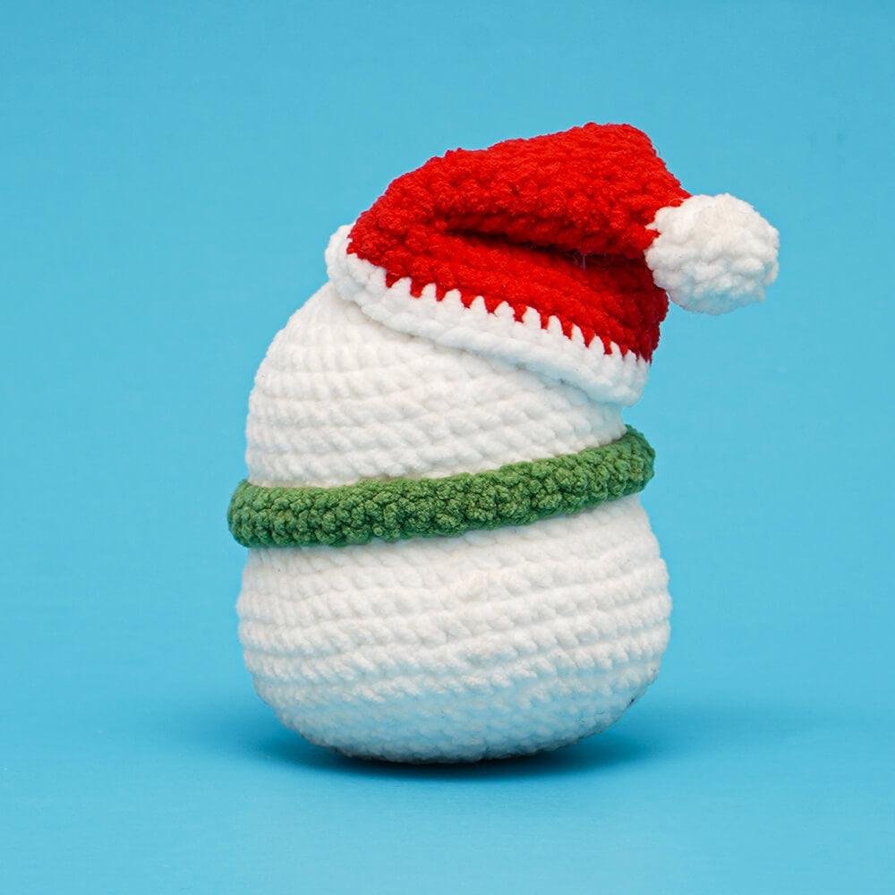 Press Bubble Animals Bubble Snowman Crochet Kit - Image 4