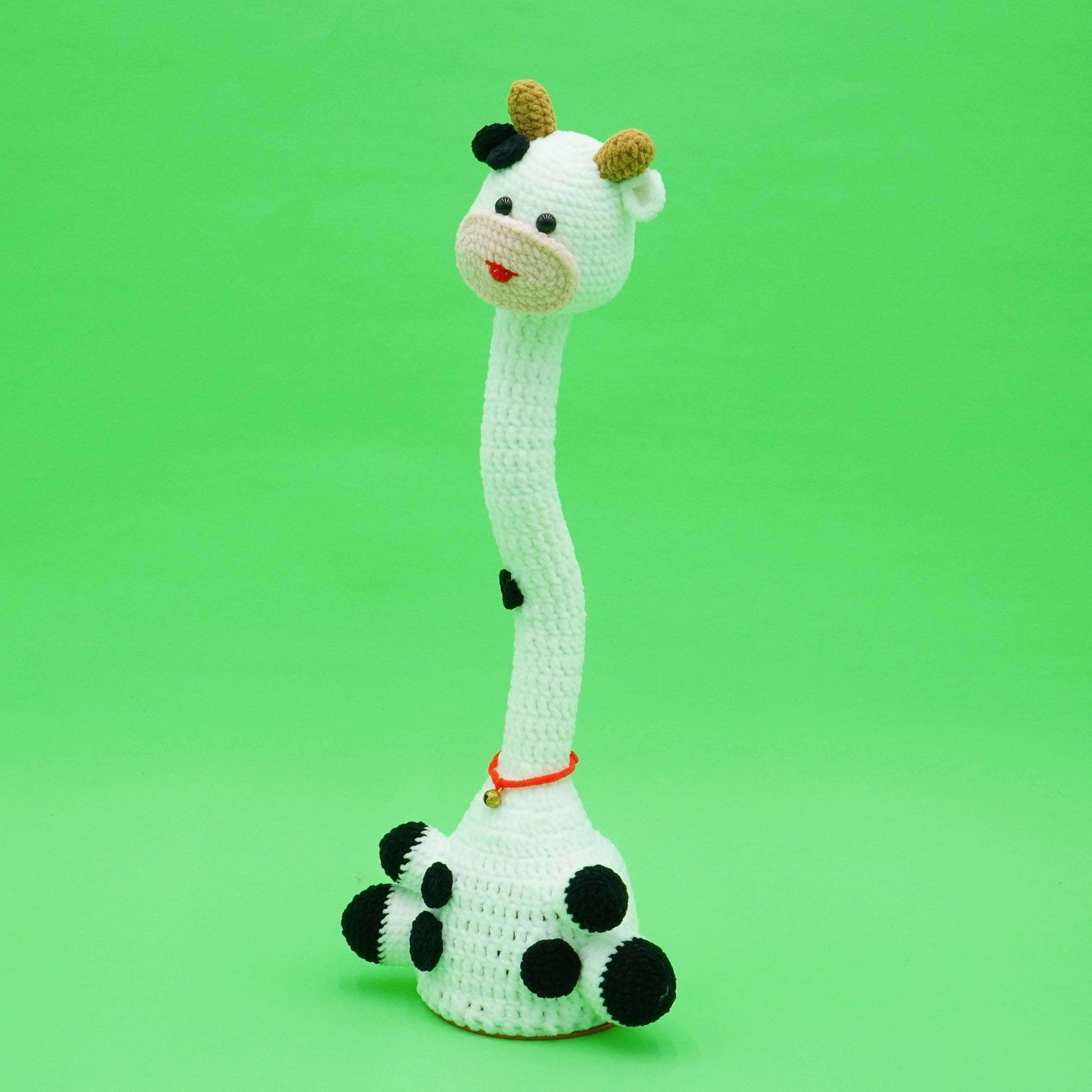 Dancing Cow Animal Can Sing and Dance Cute Crochet Kit - Image 3