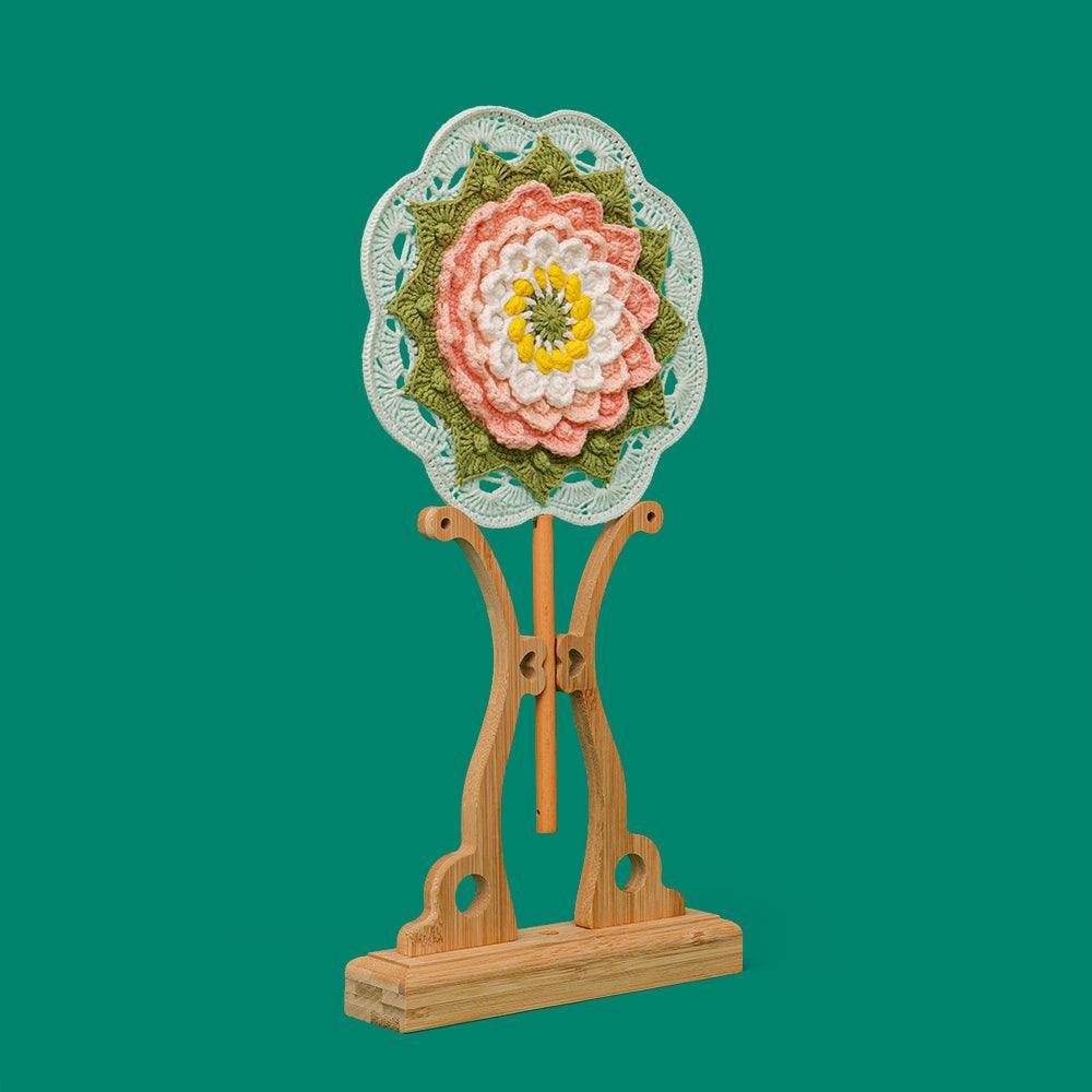 Lotus Flower Totem Fan Crochet Kit - Image 5