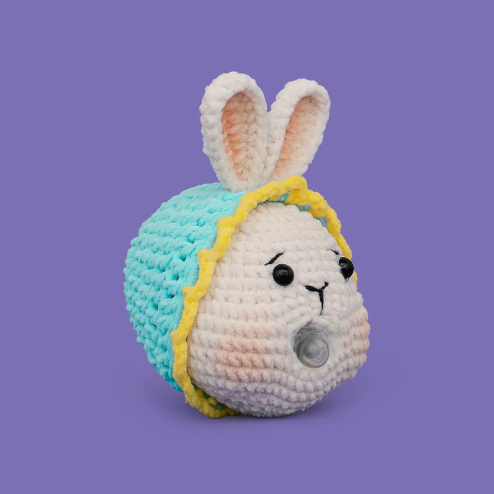 Press Bubble Bunny Crochet Kit - Image 2