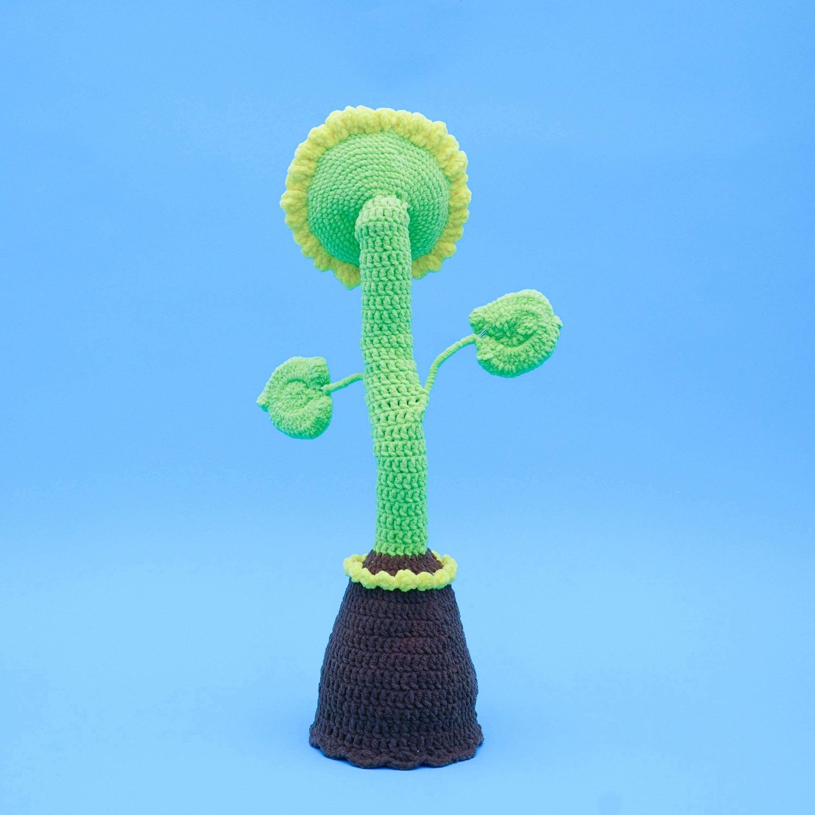 Smart Sunflower Can Sing and Dance Cute Crochet Kit - Image 3