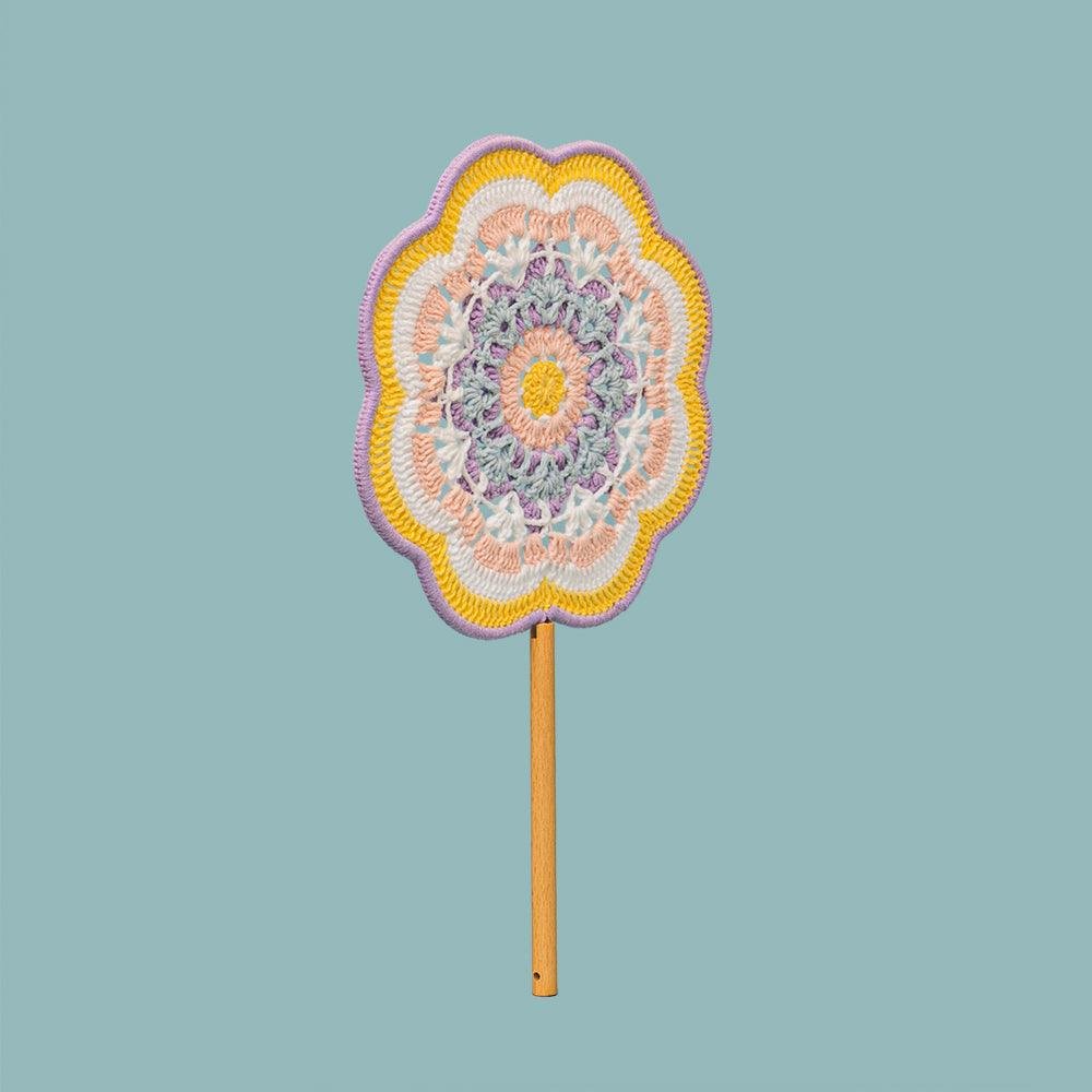 Purple Totem Fan Crochet Kit - Image 7