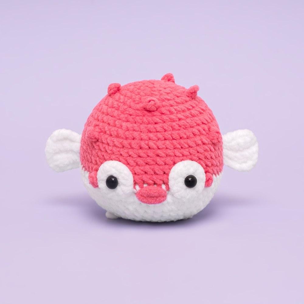 Cute Magnetic Animals Capybara Bee Little Fish Love Bear Crochet Kit - Image 26