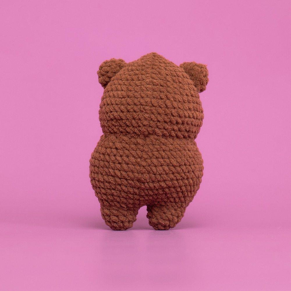 Cute Magnetic Animals Capybara Bee Little Fish Love Bear Crochet Kit - Image 35