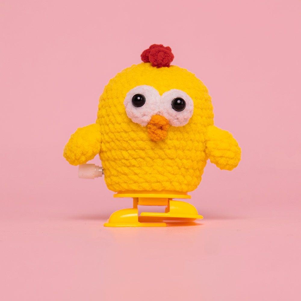 Cute Walking Chickens Crochet Kit