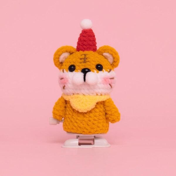 Cute Animal Walking Tiger Crochet Kit